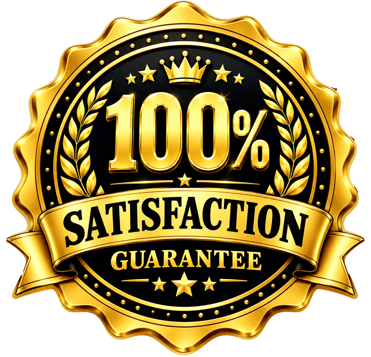 100% Satisfaction Guaranteed